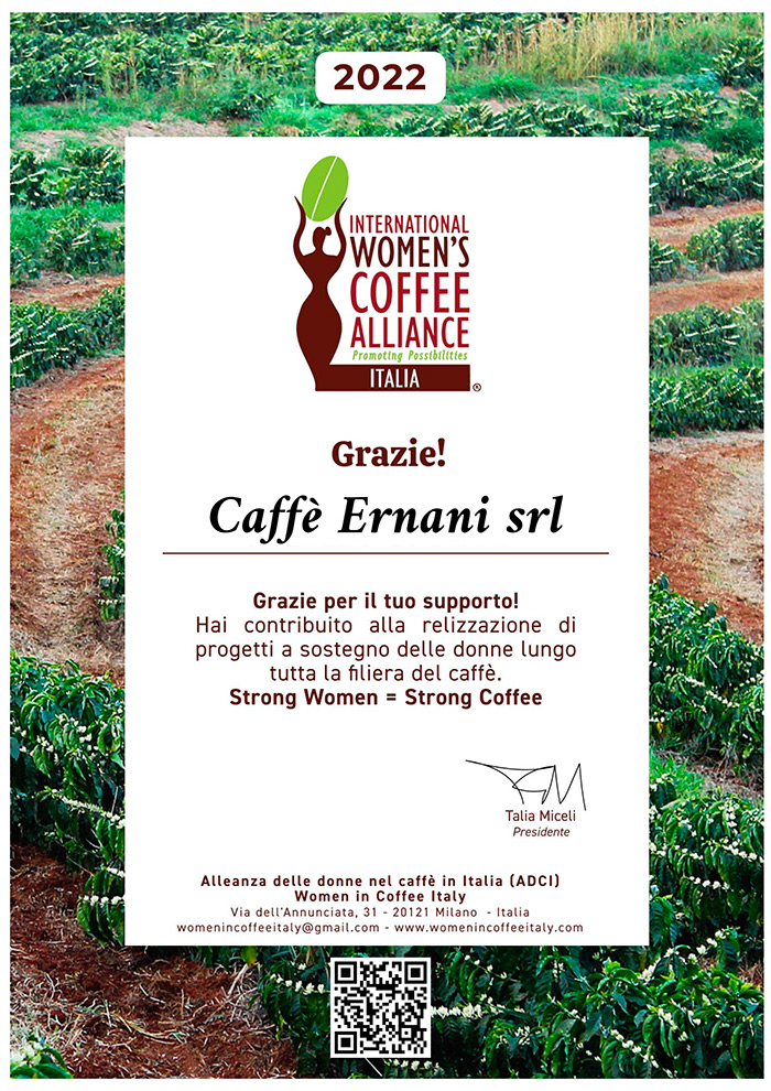 volantino il caffè delle donne ernani